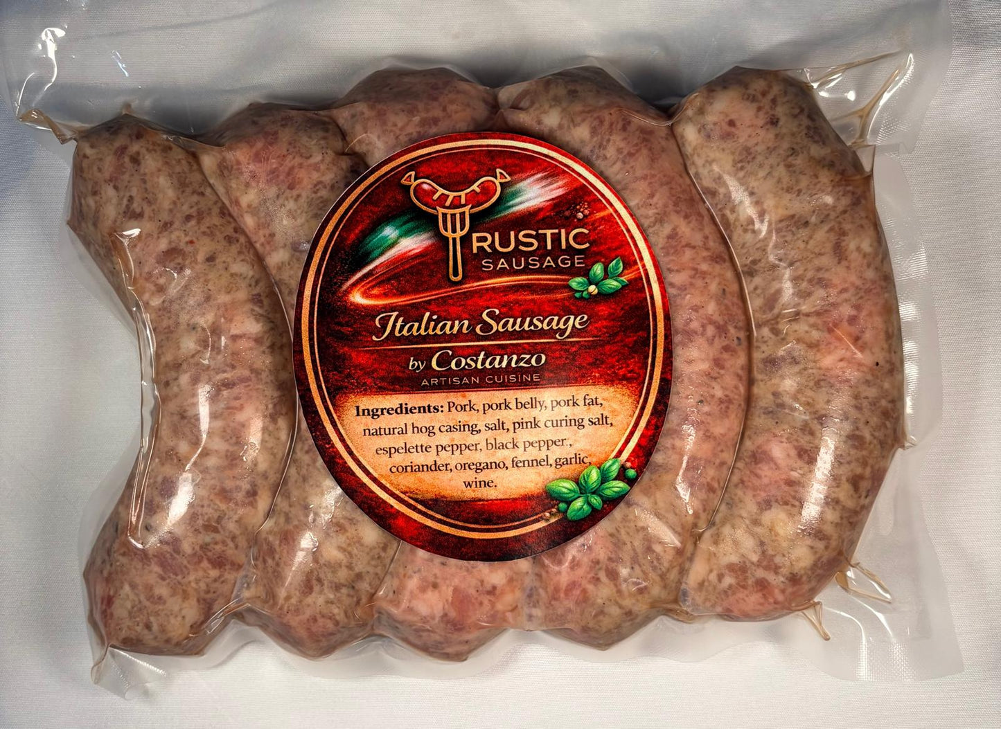 Italian Sausage 5 Pack